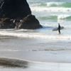 Surfing in Indian Beach