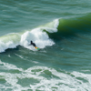 Surfing in Coos Bay