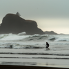 Surfing in Gold Beach