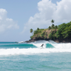 Surfing in Itacaré
