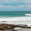 Surfing in Praia de Pratigi