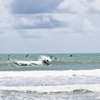 Surfing in Praia de Paracuru