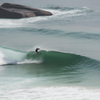 Surfing in Copacabana