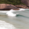 Surfing in Prainha