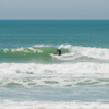 Surfing in Praia do Hermenegildo