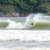 Surfing in Maresias
