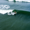 Surfing in Praia de Guarujá