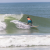 Surfing in Praia de Juquehy