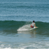 Surfing in Praia de Ubatuba