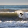 Surfing in Boca Itata