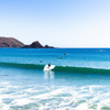 Surfing in Playa Blanca