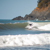 Surfing in Maicolpue