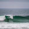 Surfing in Curanipe