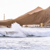 Surfing in Playa Blanca