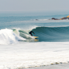 Surfing in Punta Lobos