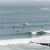 Surfing in Punta Roquitas