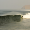 Surfing in Peñascal