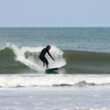 Surfing in Los Organos