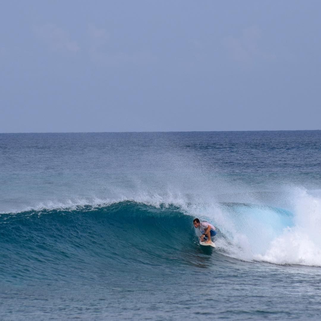 Little barrel at Kandooma Right