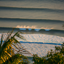 Surfing in Sumatra