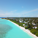 Surfing in Laamu