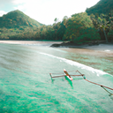 Surfing in Palawan