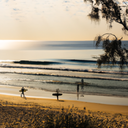Surfing in Gold Coast