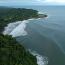 Surfing in Limón