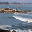 Surfing in Brittany