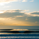 Surfing in Landes