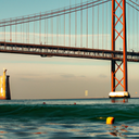 Surfing in Lisbon