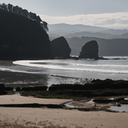 Surfing in Asturias
