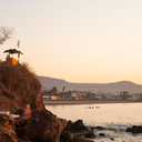 Surfing in Michoacan