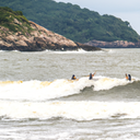 Surfing in Sao Paulo