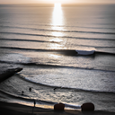 Surfing in Tarapaca
