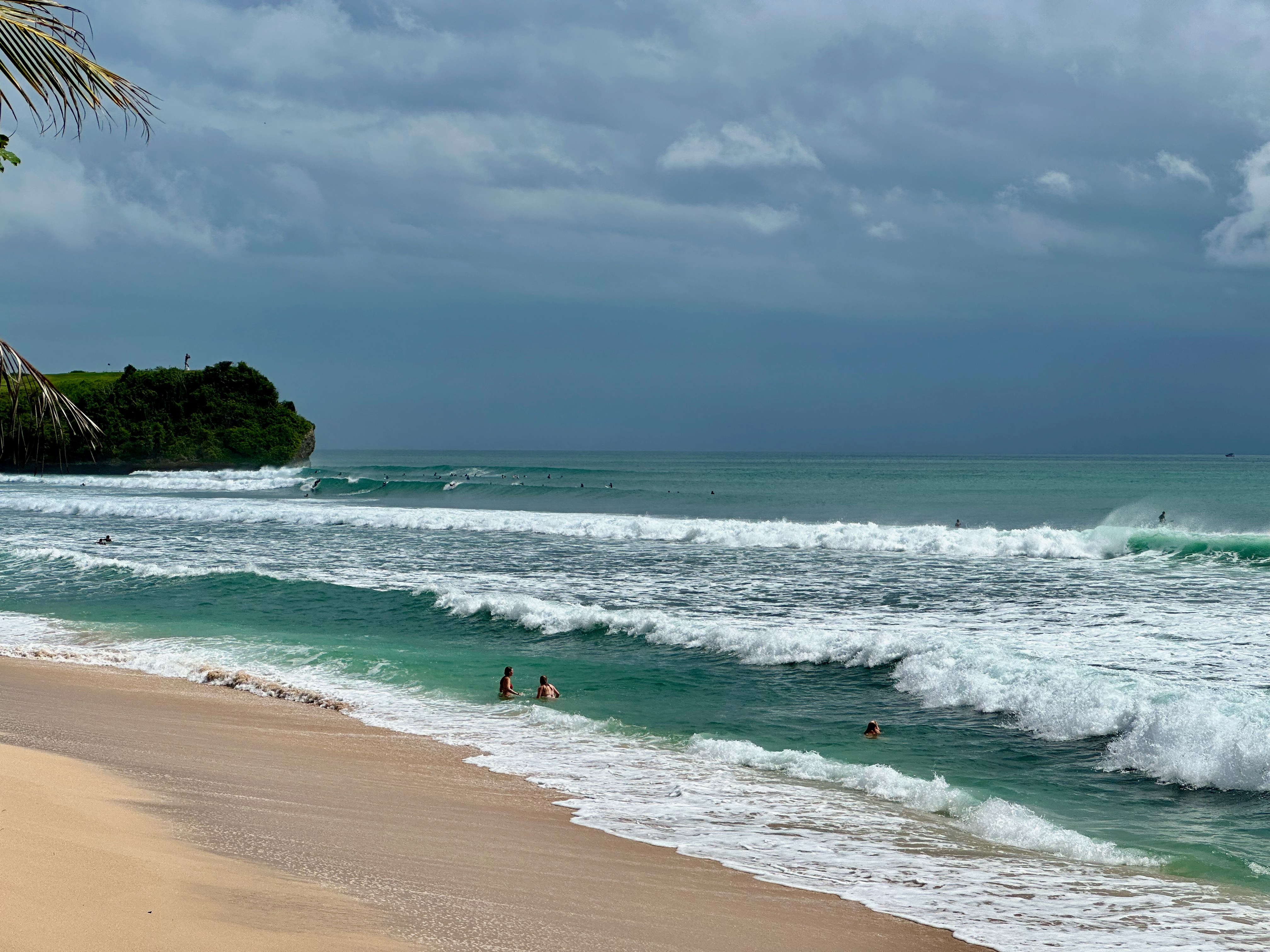 Balangan Surf Spot in Bali, Indonesia