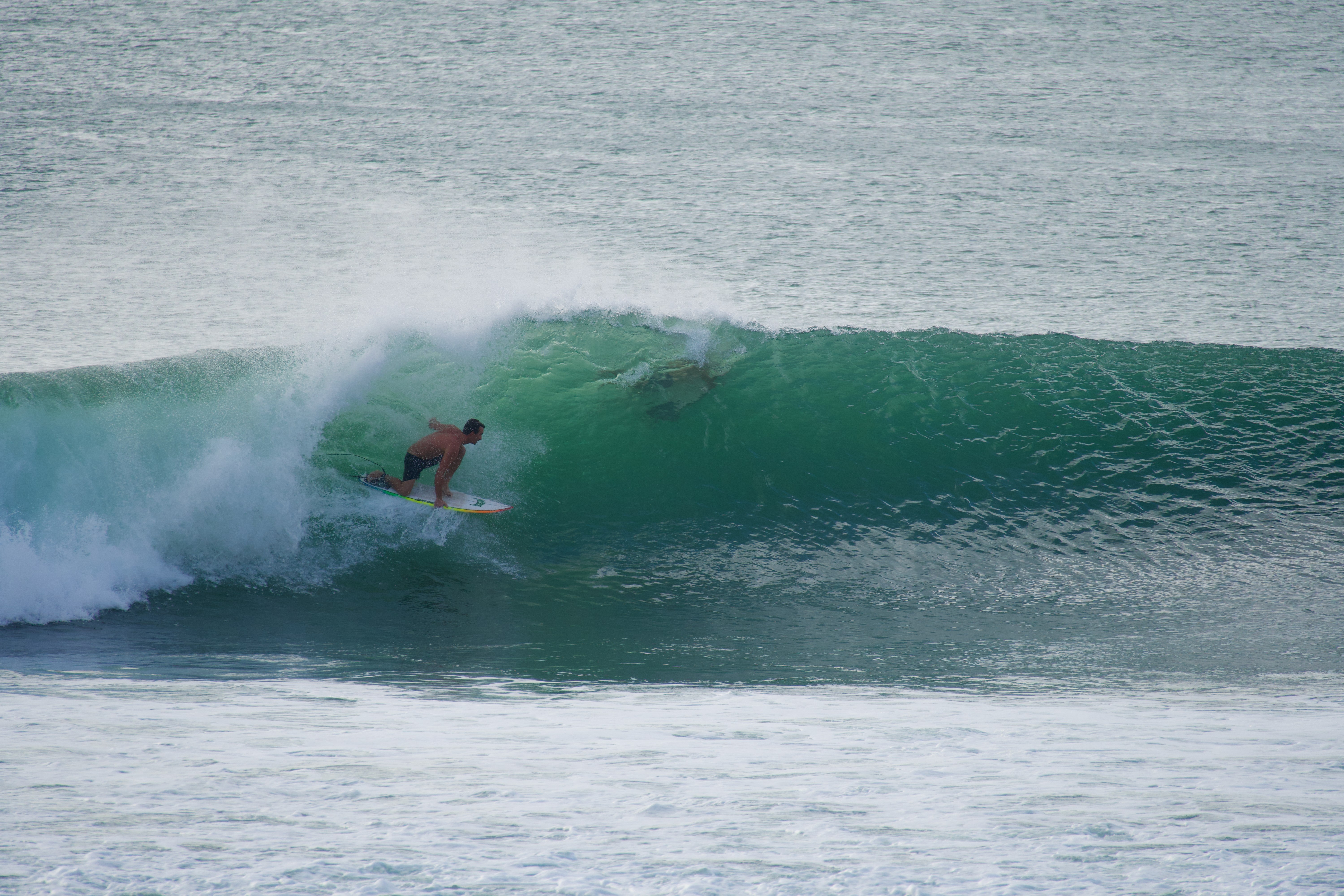 Surfing in Uluwatu
